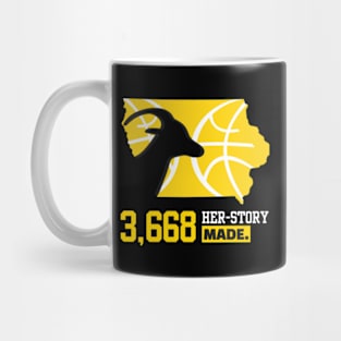 Her-Story Made Caitlin Clark Mug